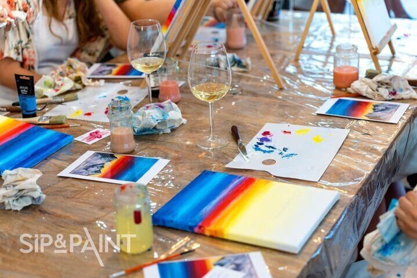 Sip and Paint Parties 