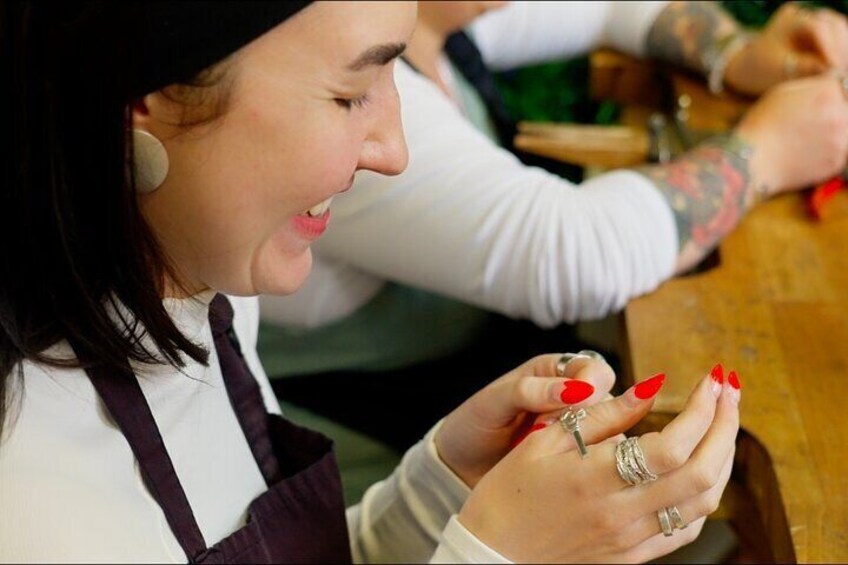 Dublin Jewellery Forge your own silver Claddagh Ring Workshop