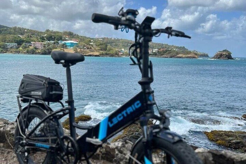 Private E-bike Tour in St. Lucia Northern