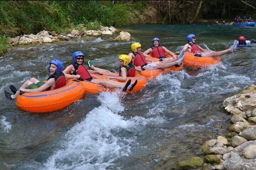 River Tubing with Roundtrip Transportation from Montego Bay