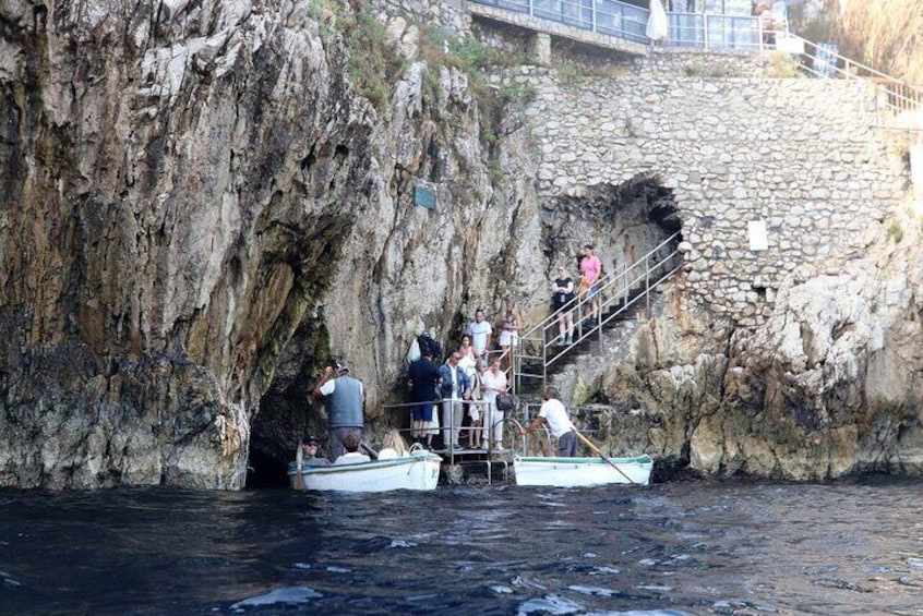 Blue Grotto entrance