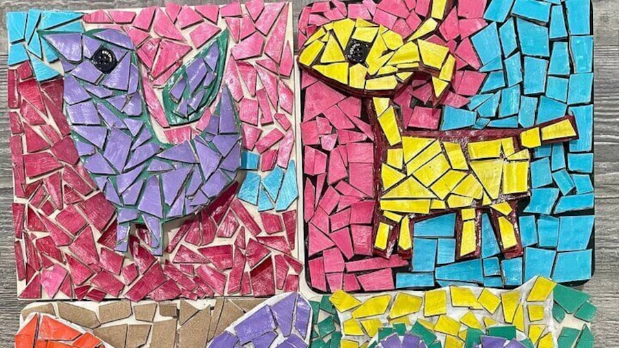 Mosaic Workshop in Leander Texas