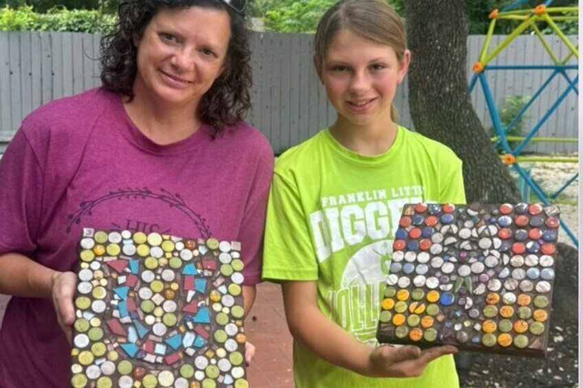 Mosaic Workshop in Leander Texas