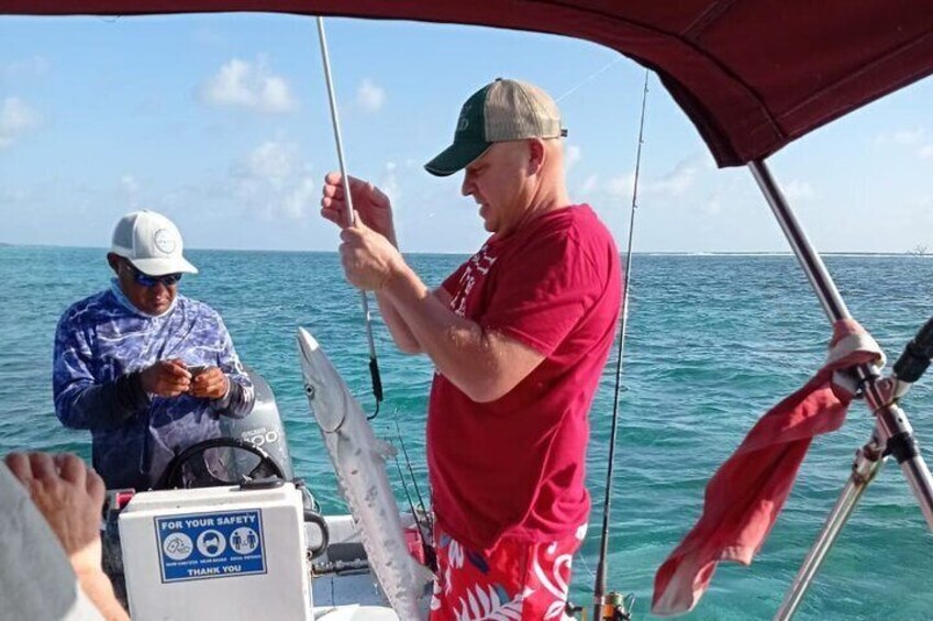Private Full Day Fishing in Belize Cayes