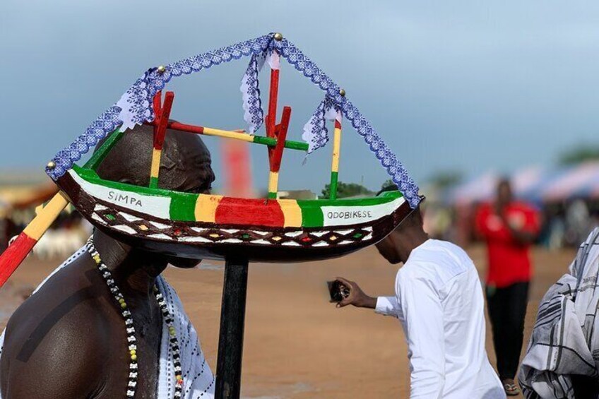 A presentative of the occupation of Winneba 