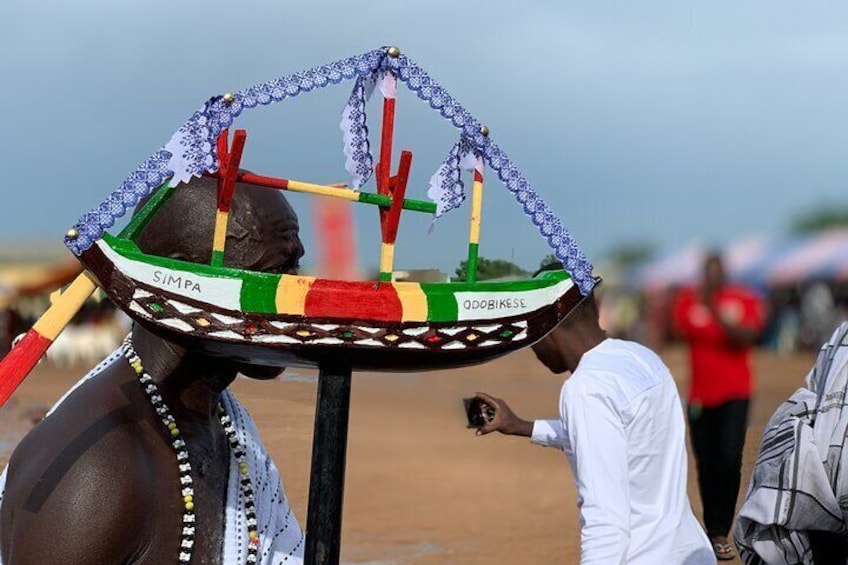 A presentative of the occupation of Winneba