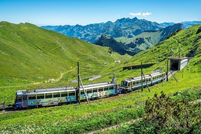 Montreux - Rochers-de-Naye Cogwheel Train Ticket