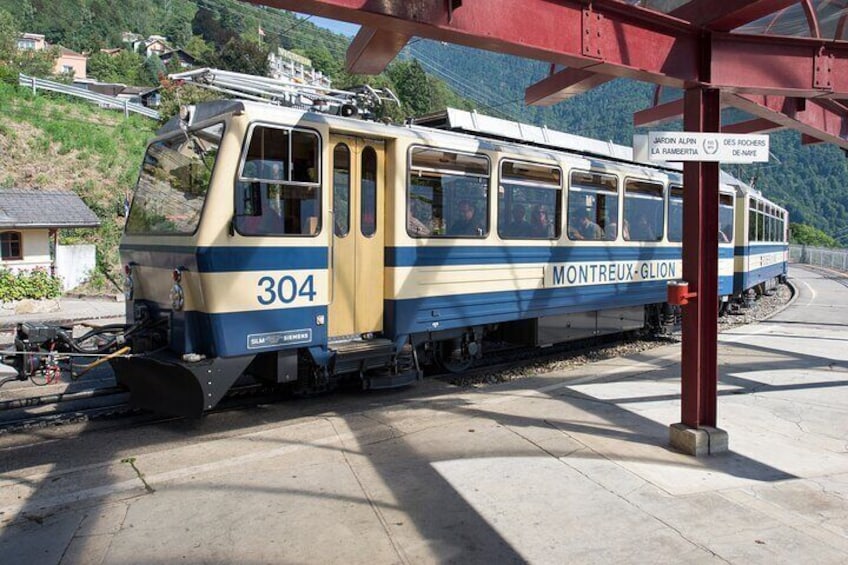 Montreux - Rochers-de-Naye Cogwheel Train Ticket