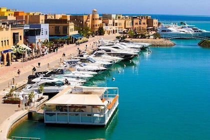 EL Gouna City Tour: Guided Tour with Shopping Stops from Hurghada