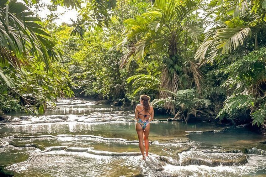 Half Day Private Tour to El Santuario Waterfall and Hotspring