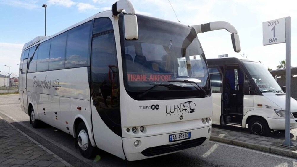Tirana Airport: Bus Transfer from/to Tirana Central