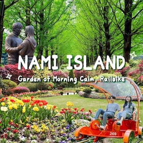 From Seoul: Nami Island, Korean Garden & Rail Bike Day Trip