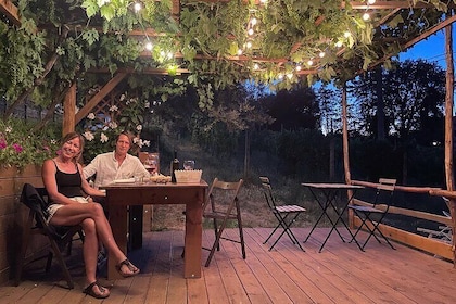 Tour Cinta Senese con cena de degustación en la granja.