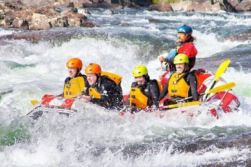 High Adrenaline Rafting in Dagali near Geilo in Norway