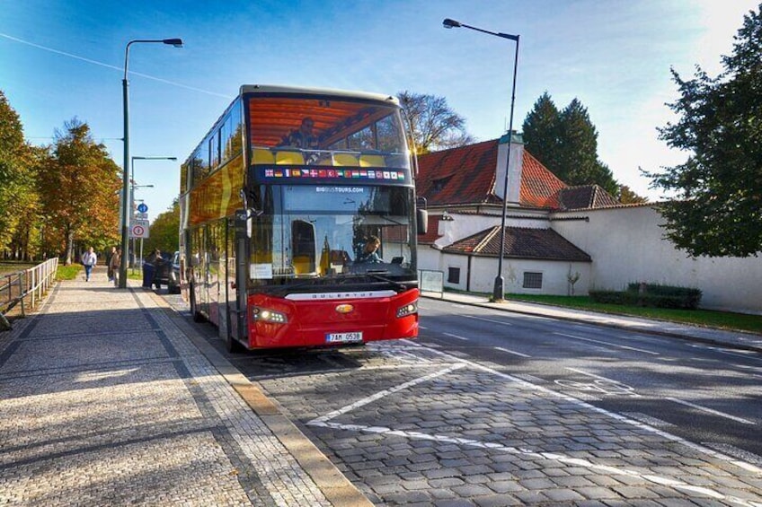 Big Bus Prague Hop-On Hop-Off Tour and optional River Cruise