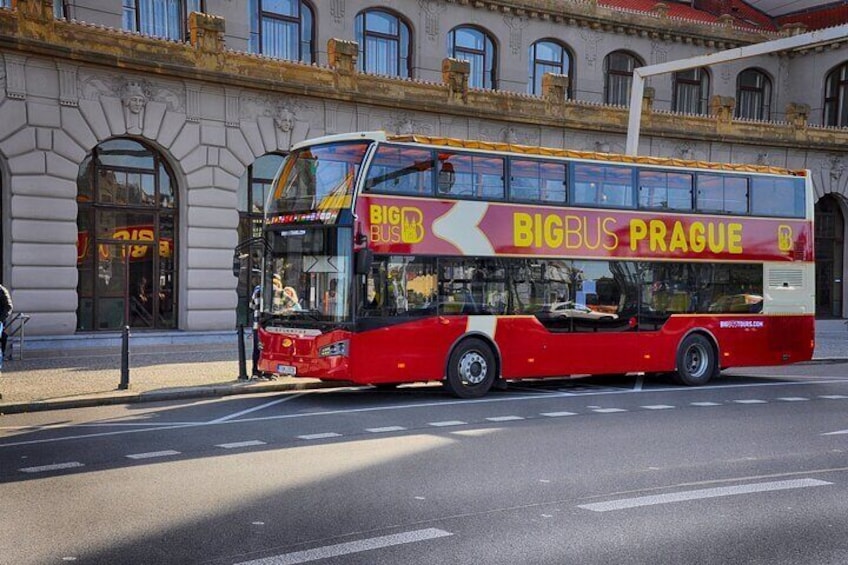 Big Bus Prague Hop-On Hop-Off Tour and optional River Cruise