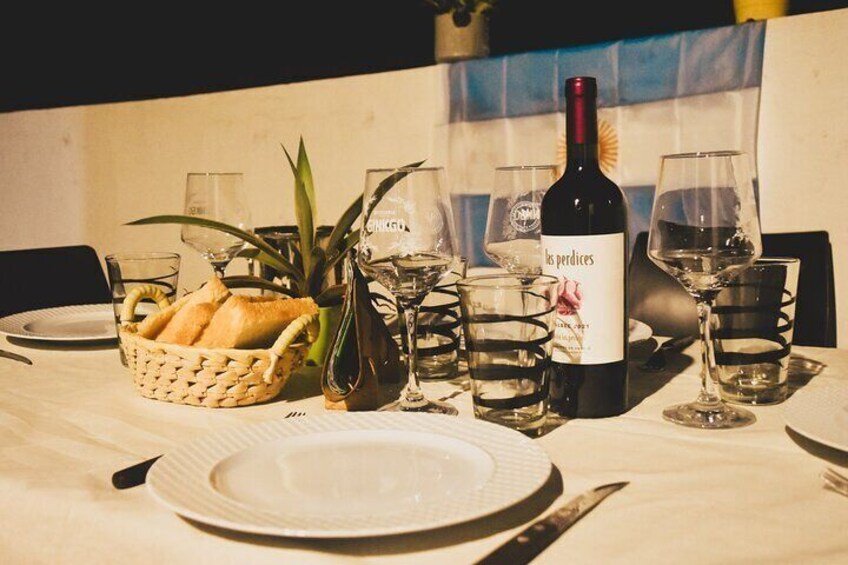 Bread and wine, bread and wine, bread and wine.