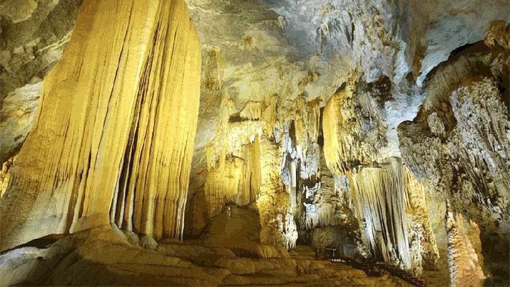 Stunning view of the Hue Paradise Cave