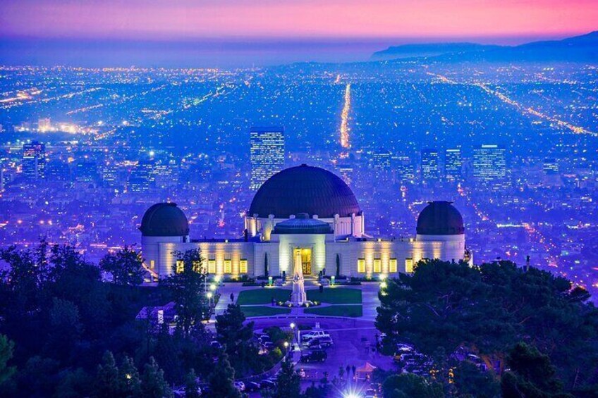 Griffith Observatory, Best views of the city Downtown Los Angeles