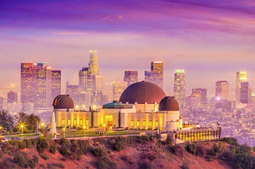 Griffith Observatory, Los Angeles, California, Downtown Los Angeles