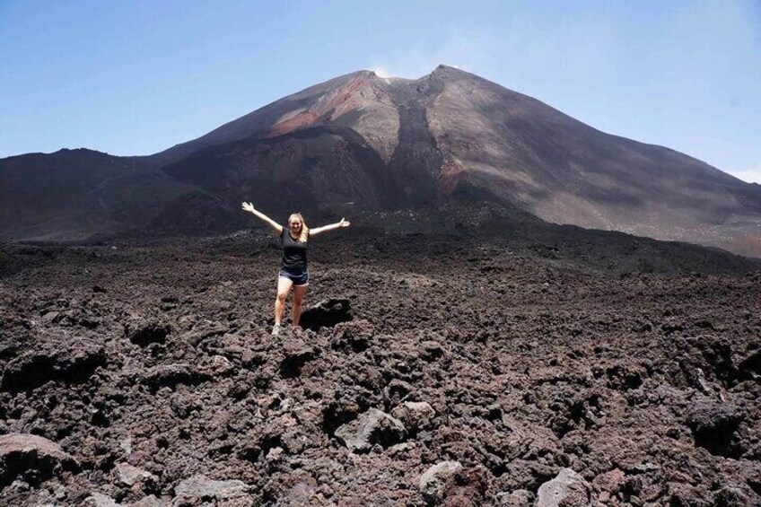 pacaya lava fields