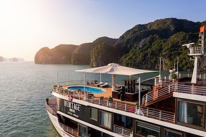 Heritage 4 Days Cruises: Halong Bay,Lan Ha Bay & Cat Ba Island