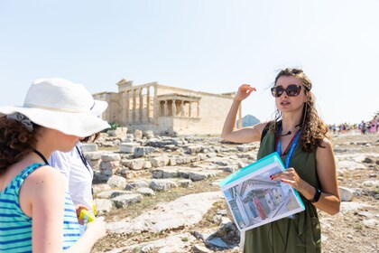 Combo Athene: Akropolis wandeltour & Cape Sounion Sunset begeleide bustour