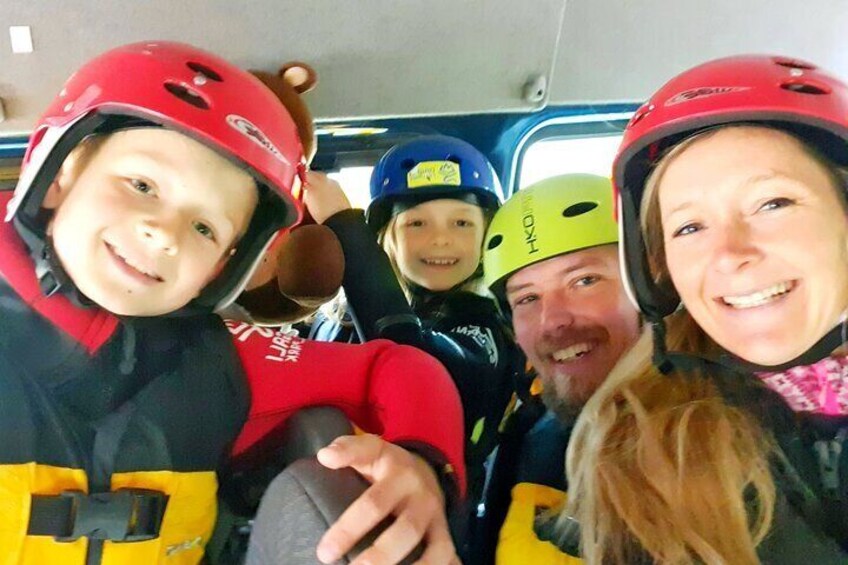 Child Appropriate Family Rafting in Dagali near Geilo, Norway
