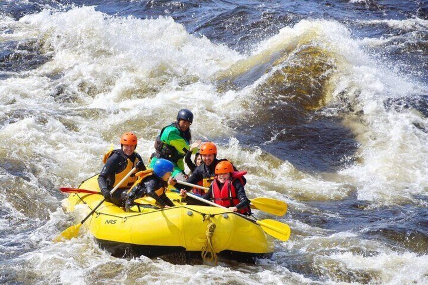 Child Appropriate Family Rafting in Dagali near Geilo, Norway