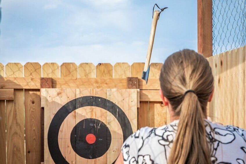 Axe Throwing!