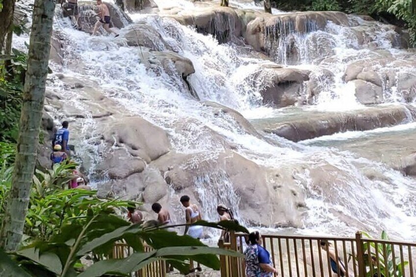 Dunns River, BlueHole & Secret Falls Day-Trip with Lunch Included