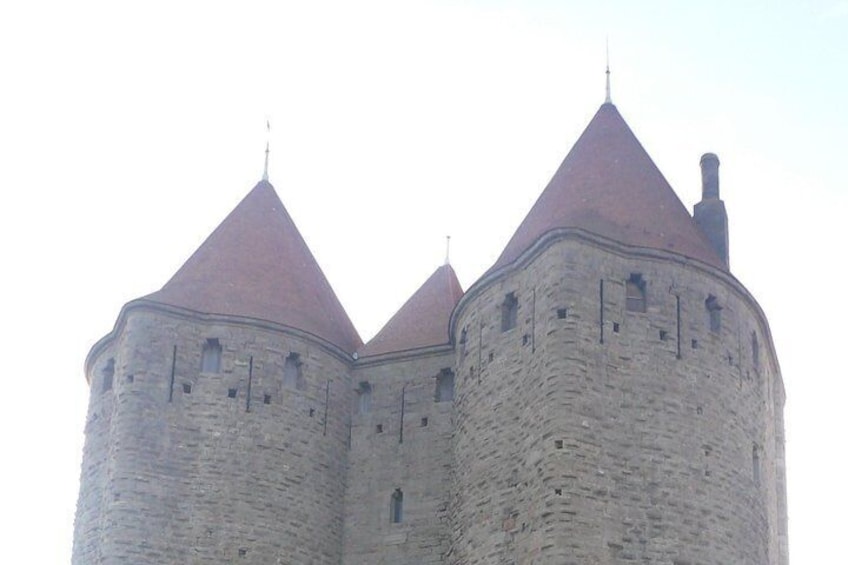 Narbonne Gate, main entrance of the Cité