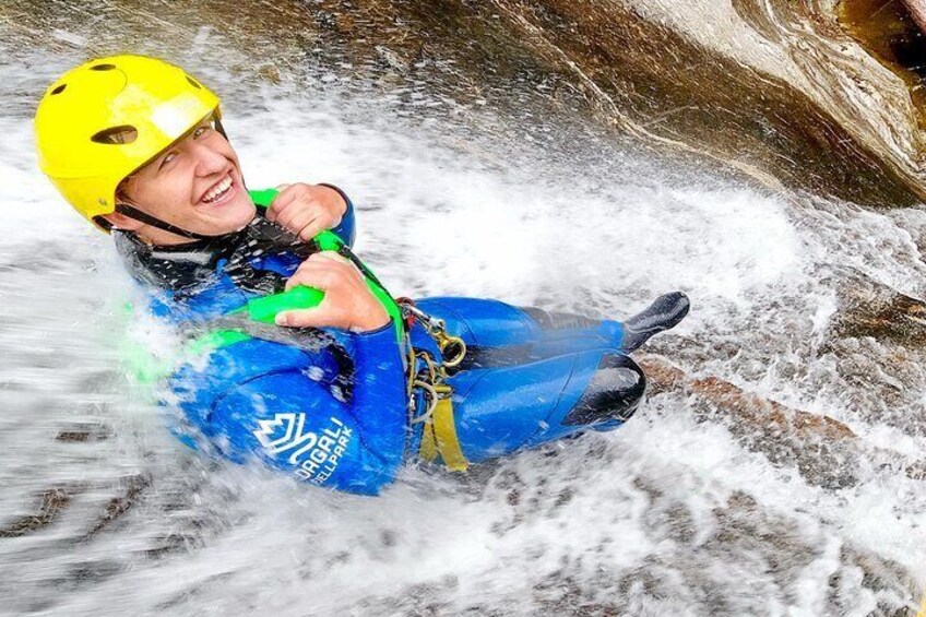 Canyoning Adventure in Hidden Mountain Rapids near Geilo