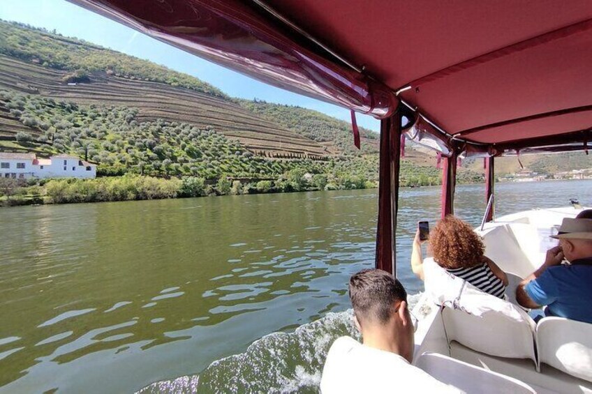1-hour boat trip along the Douro River in Pinhão