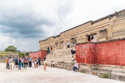 Mitla Archaeological Marvels, Ancient Trees, Weaving and Mezcal Delight