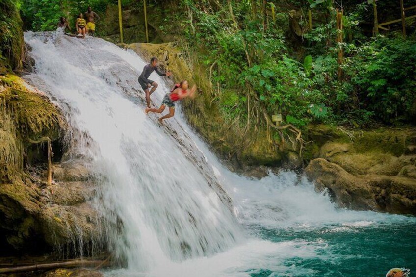 Blue Hole Jump