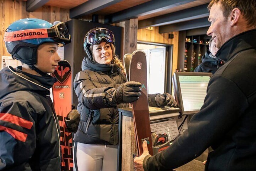Chamonix Skiset Rental for Adults and Kids