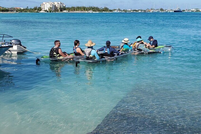 Clear Kayak Tour in Turks & Caicos Islands