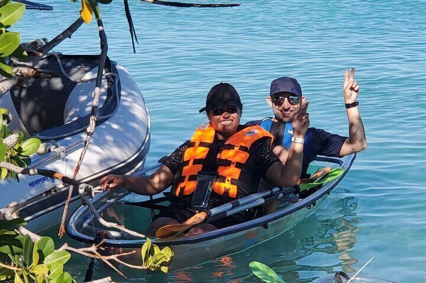 Clear Kayak Tour in Turks & Caicos Islands