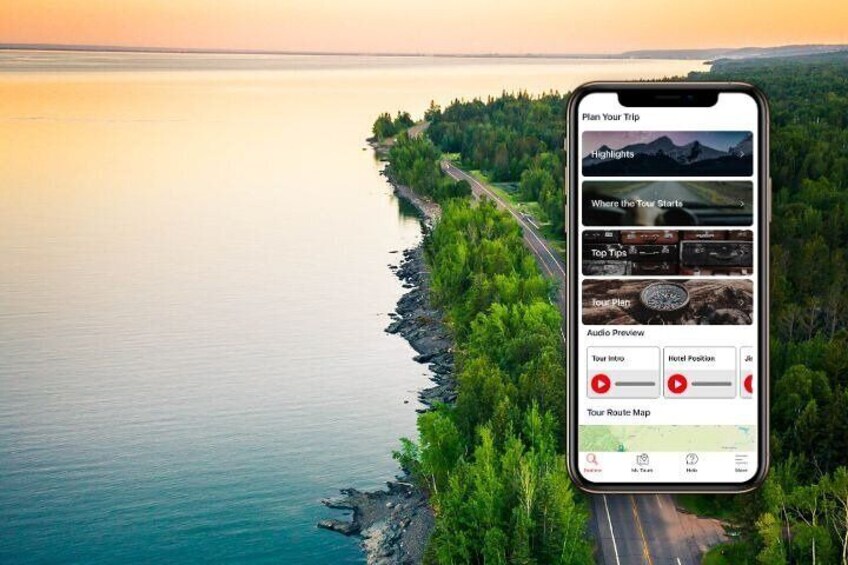 Self-Guided Audio Tour Lake Superior North Shore