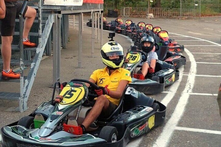 Kart Practice and Professional Racing Course in Milan