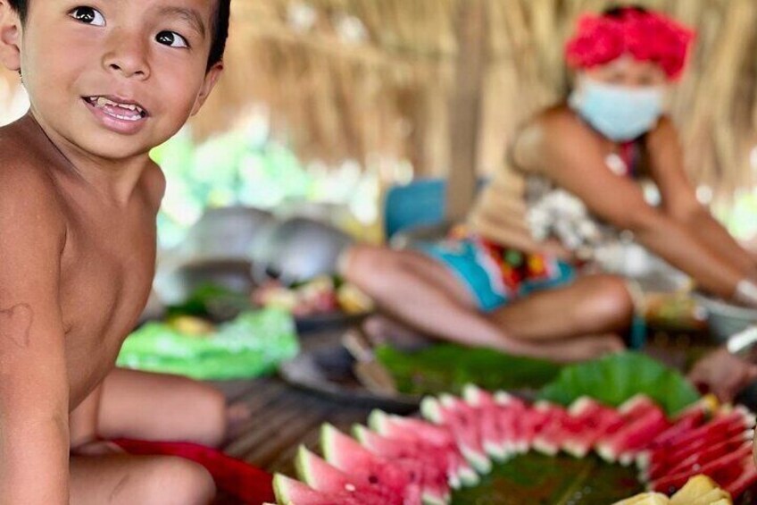 A Day with Real Panamanian Tribe in the Jungle