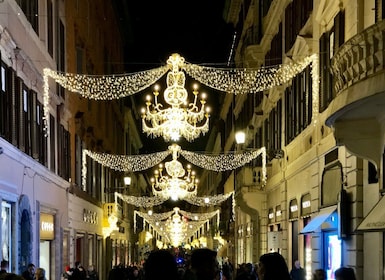 Roma iluminada: un recorrido a pie por los monumentos navideños