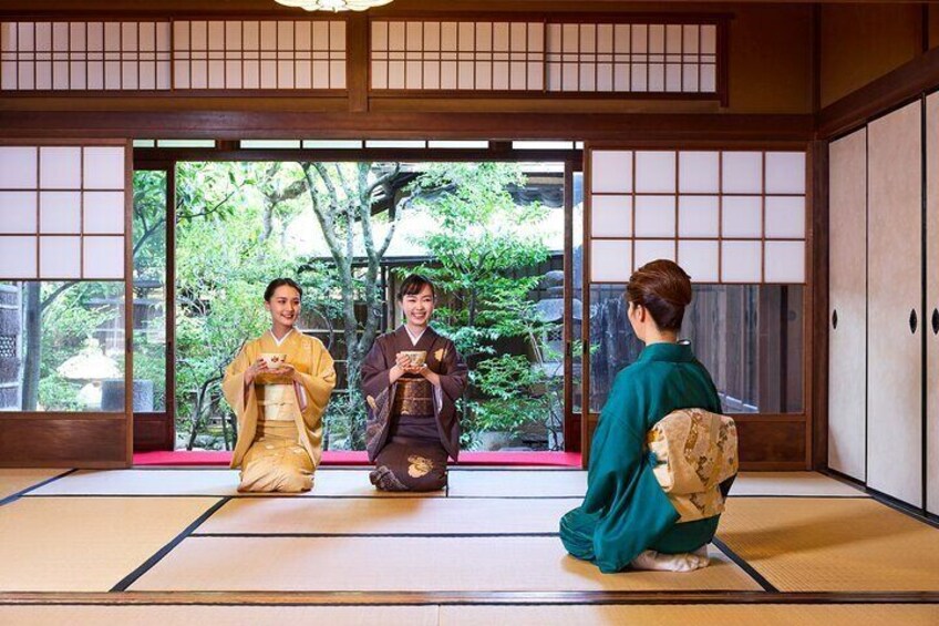 Kimono Tea Ceremony Gion Kiyomizu 