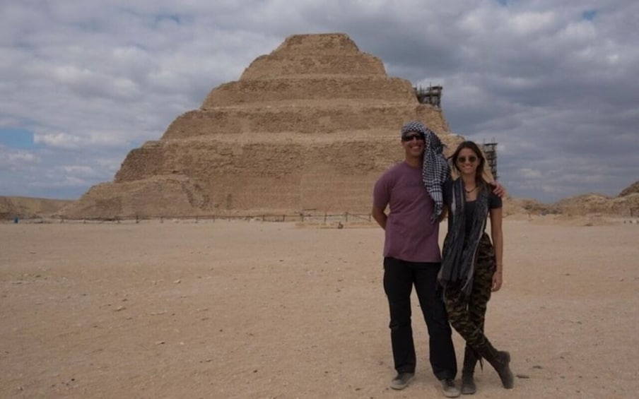 From El Sokhna Port : Sakkara Pyramids Desert Safari Trip