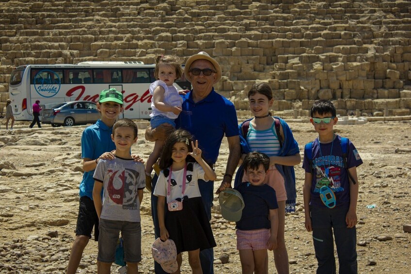 From Port Said: Giza Pyramids Tour & Nile River Lunch Cruise