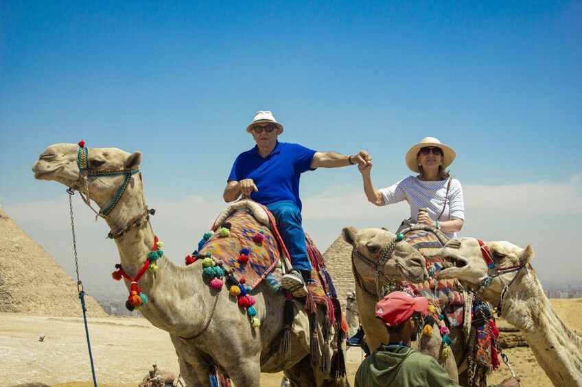 From Port Said: Giza Pyramids Tour & Nile River Lunch Cruise