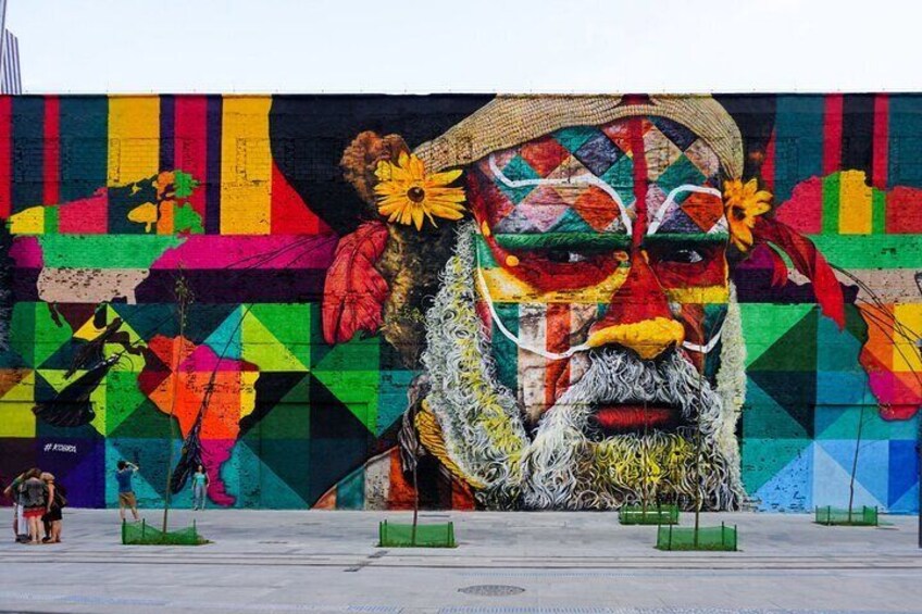 Mural Ethnicities Eduardo Kobra - Rio de Janeiro