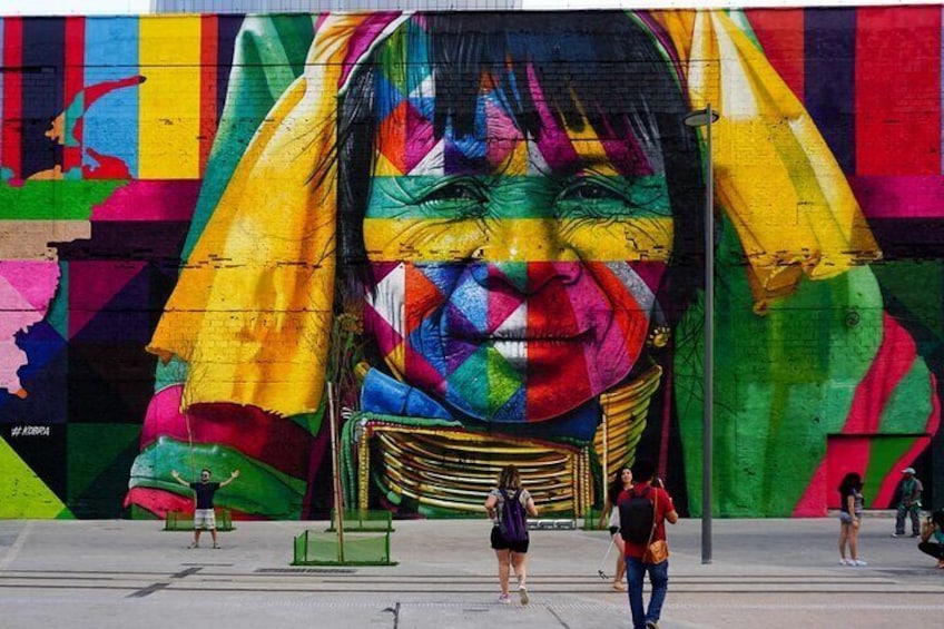 Mural Ethnicities Eduardo Kobra - Rio de Janeiro