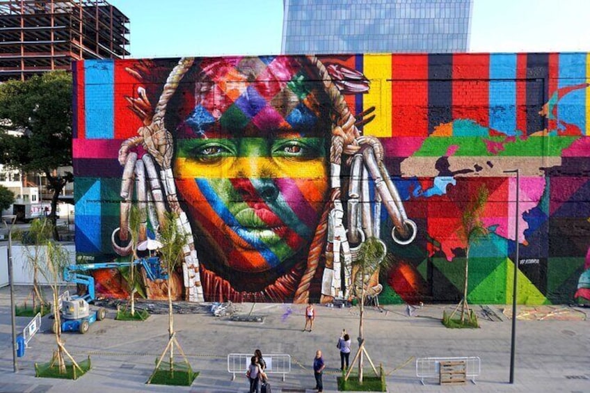 Mural Ethnicities Eduardo Kobra - Rio de Janeiro